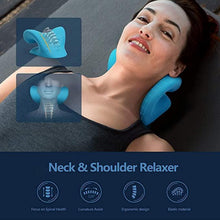 Neck Relaxer Cervical Pillow Neck Shoulder Pain Relief Acupressure Massage - justgrabit.in | Just Grab It