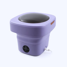 Mini Washing Machine Foldable Mini Washer with Drain Basket Portable Washing Machine Foldable for Laundry Travel Camping RV Baby Clothes - Justgrabit Inc.