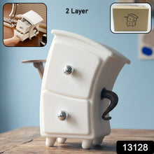 2 Layer Desktop Storage Drawer Organizer (1 Pc) - justgrabit.in | Just Grab It