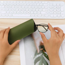 Slim PU Leather Glasses Sleeve - (1 Pc) - justgrabit.in | Just Grab It