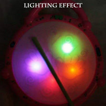 Flash Drum Toy – Colorful Musical Drum with Light Effects, Best Gift for Kids - Justgrabit Inc.