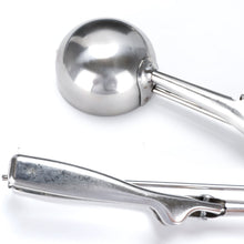 Stainless Steel Premium Quality Ice Cream Serving Spoon Scooper with Trigger Release - justgrabit.in | Just Grab It