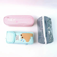 Printed Multipurpose Zipper Pencil Pouch - (1 Pc / Mix Design) - justgrabit.in | Just Grab It