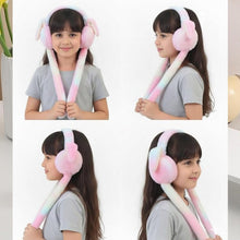 Soft Plush Winter Earmuffs for Kids (1 Pc) - justgrabit.in | Just Grab It
