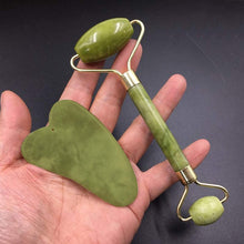 Facial Face Roller & Gua Sha Massage Set (1 Set) - justgrabit.in | Just Grab It