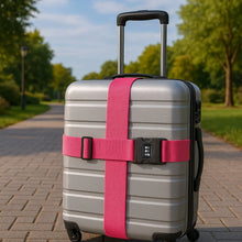 Luggage Strap with 3 - Digit Combination Lock - (1 Pc) - justgrabit.in | Just Grab It