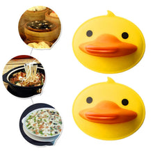 Cute Duck Shape Silicone Hot Pot Holder (2 Pc) - justgrabit.in | Just Grab It