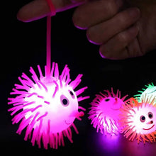LED Spiky Puffer Ball Toy (1 Pc) - justgrabit.in | Just Grab It
