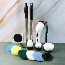 9 - in - 1 Electric Spin Scrubber - (1 Set) - justgrabit.in | Just Grab It