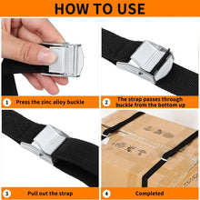 Heavy - Duty Luggage Tie Down Strap Set – (2 Pc / 75 cm) - justgrabit.in | Just Grab It