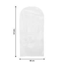 Pack of 5 Hanging Garment Cover Bags for Wardrobe (60 × 120 cm) - justgrabit.in | Just Grab It