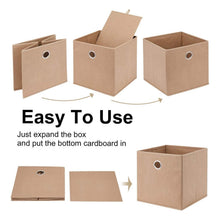 Foldable Square Storage Box (20x20 Cm / 1 Pc) - justgrabit.in | Just Grab It