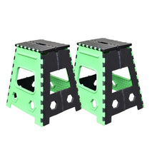1pc 18inch Folding Stool for Adults and Kids, Also For Kitchen Stepping With (Brown Box) - Justgrabit Inc.