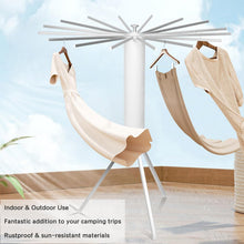 Foldable Rotary Clothes Drying Rack Stand (1 Pc) - justgrabit.in | Just Grab It