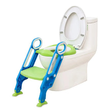 2 in 1 Training Foldable Ladder Potty Toilet Seat for Kids - justgrabit.in | Just Grab It