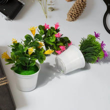 Flower Pot Artificial Decoration Plant | Natural Look & Plastic Material For Home , Hotels , Office & Multiuse Pot - justgrabit.in | Just Grab It