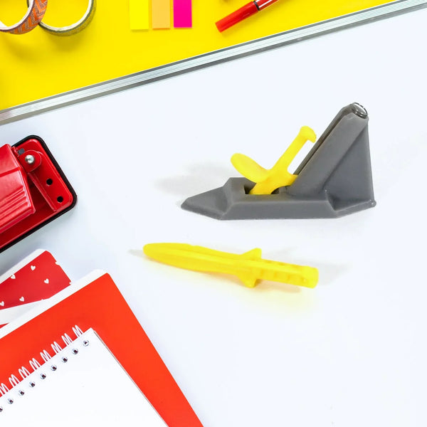 Junior Rocket Launcher Military Theme | Plastic Bullet Toy for Outdoor / Indoor Play - Justgrabit Inc.