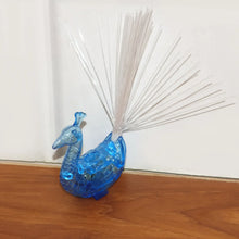 LED Fiber - Optic Peacock Decorative Night Light (1 Pc) - justgrabit.in | Just Grab It