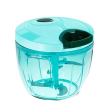 Manual Stainless Steel Vegetable Chopper – Compact, Extra Sharp with 5 Blades - Justgrabit Inc.