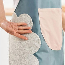 Multipurpose Kitchen Cooking Apron with Front Pocket (1 Pc) - justgrabit.in | Just Grab It