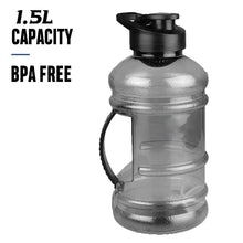 Sports Gym 1.5 Liters Gallon Water Bottle with Mixer and Strainer - Justgrabit Inc.