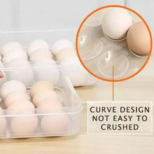 Double Layer Premium 48 Grid Egg Storage Box for Egg Storage Container - justgrabit.in | Just Grab It