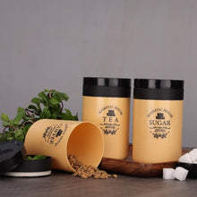 Airtight Containers – For Tea, Coffee, Sugar & More (3 Pcs Set) - justgrabit.in | Just Grab It