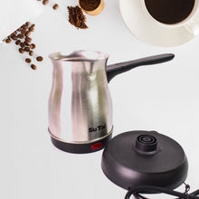Coffee Pot, Coffee Maker, 800ml Even Heating Tea Maker Kettle (1 Pc) - justgrabit.in | Just Grab It