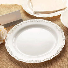 Plastic Dinner Plates Wedding Birthday Party Tableware Supplies (6 Pcs Set) - justgrabit.in | Just Grab It