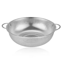 Stainless Steel Rice Vegetables Washing Bowl Strainer Collapsible Strainer. - justgrabit.in | Just Grab It