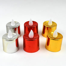 Electrical Candles Diya LED Tea Light, Diwali (6 Pcs Set) - justgrabit.in | Just Grab It