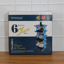 6 Layer Rectangle Shoe Rack Stand - justgrabit.in | Just Grab It