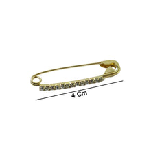 Decorative Golden Safety Pin Brooch Set (12 Pc Set) - justgrabit.in | Just Grab It