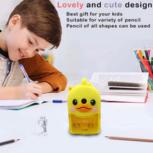Plastic Cutest Duck Pencil Sharpener (1 Pc) - justgrabit.in | Just Grab It