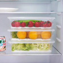 Plastic Food Storage Containers with Removable Drain Tray and Lid (3 Pcs Set) - justgrabit.in | Just Grab It