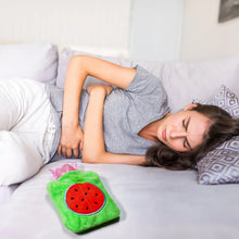 Watermelon Small Hot Water Bag with Cover – Pain Relief Warmer - Justgrabit Inc.