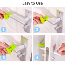 Door Stopper Mini Anti - Collision Silicone Door Handle Crash Pad (Pack of 100Pc) - Justgrabit Inc.