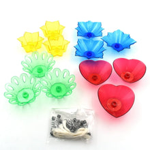 Candle Cup with Multi Shape, Diwali (Multicolor) (12 Pcs Set) - justgrabit.in | Just Grab It