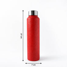1000 ML Stainless Steel Water Bottle Red Color (1 Pc) - justgrabit.in | Just Grab It
