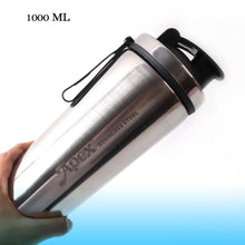 Apex Stainless Steel Gym Shaker Bottle and Spring (1000ML / 1 Pc) - justgrabit.in | Just Grab It