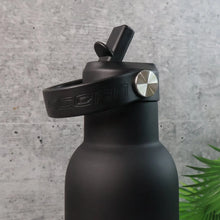 Stainless Steel Water Bottle with Carry Strap & Built - In Straw 1000ML Approx (1 Pc) - Justgrabit Inc.
