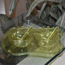 Apple Shape Tray Bowl Used For Serving Snacks And Various Food Stuffs. - Justgrabit Inc.