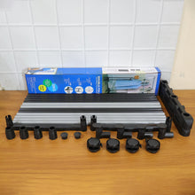 Double Pole Adjustable Garment Stand (1 Set) - justgrabit.in | Just Grab It