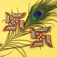 Decorative Swastik Sticker (2Pc Set) - Justgrabit Inc.