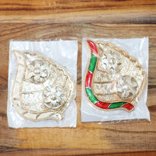 Leaf - Shaped Decorative Pooja Thali - (1 Pc) - justgrabit.in | Just Grab It