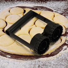 Plastic Handle Scalloped Edge Shape Cookie Cutter Biscuit Mold Cake Decoration Tools - justgrabit.in | Just Grab It