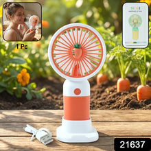 Rechargeable Mini Handheld Fan (1 Pc) - justgrabit.in | Just Grab It