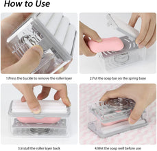 2 in 1 Soap Roller with Case (1 Pc) - justgrabit.in | Just Grab It