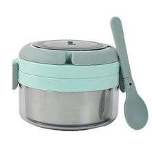 Ganesh Tiara 400ml Stainless Steel Insulated Lunch Box with Leakproof Lid & Folding Spoon - Justgrabit Inc.