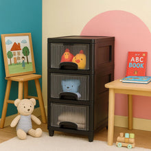 3 - Layer Plastic Storage Drawer Cabinet - justgrabit.in | Just Grab It